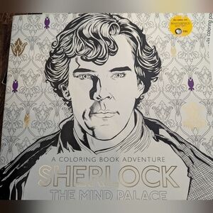 Sherlock: The Mind Palace: A Coloring Book Adventure